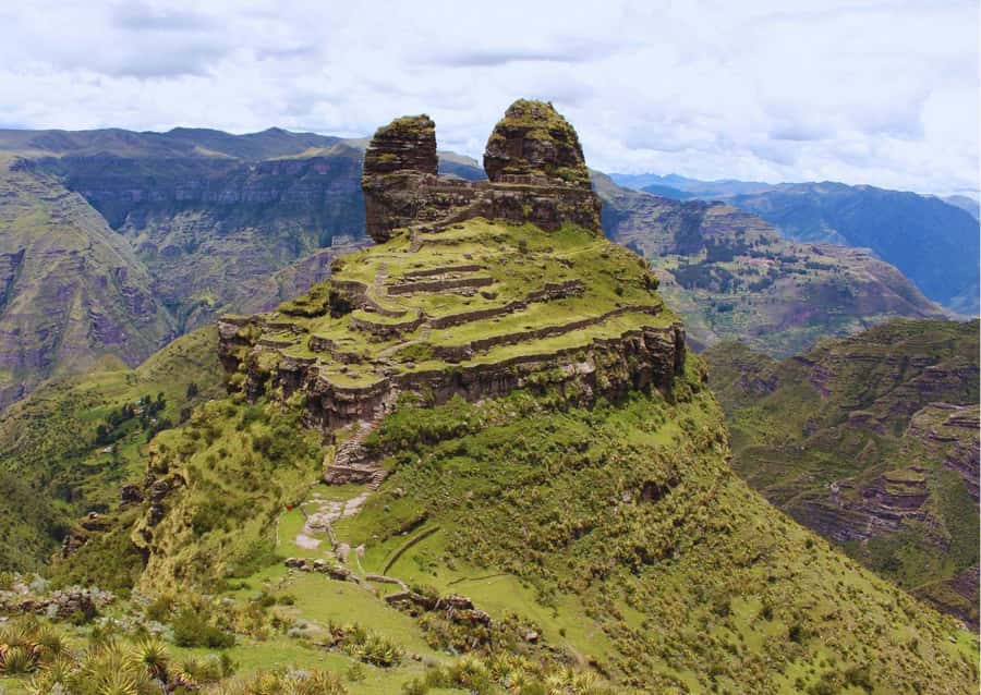 1 day excursion to Waqrapukara - Guided stops: Sun Gate, terraces, and enclosures