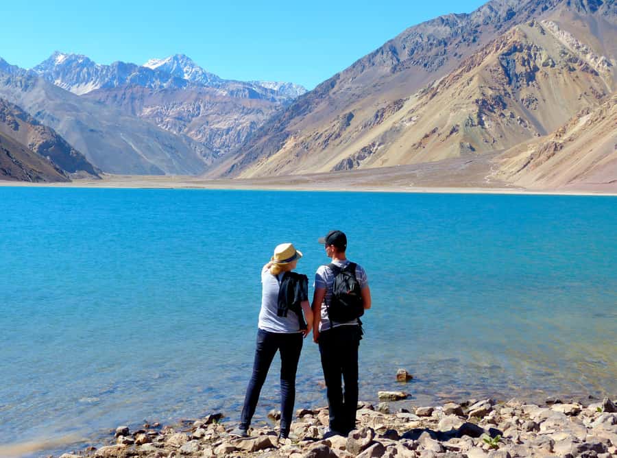 Andes Day Lagoon: Embalse El Yeso Tour from Santiago - Waterfalls, viewpoints, and local life stops