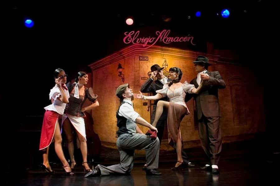 Buenos Aires: El Viejo Almacen Tango Show & optional Dinner - The tango show: band, singing, and dance precision