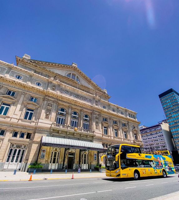 Buenos Aires Hop-On Hop-Off Bus and Exclusive Benefits - Audio guide and headphones: 9 languages with a real-world volume check