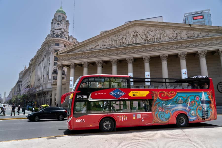 Buenos Aires: Hop-On Hop-Off City Bus Tour - Comfort and Practicalities: Open-Air Views, AC for Reality