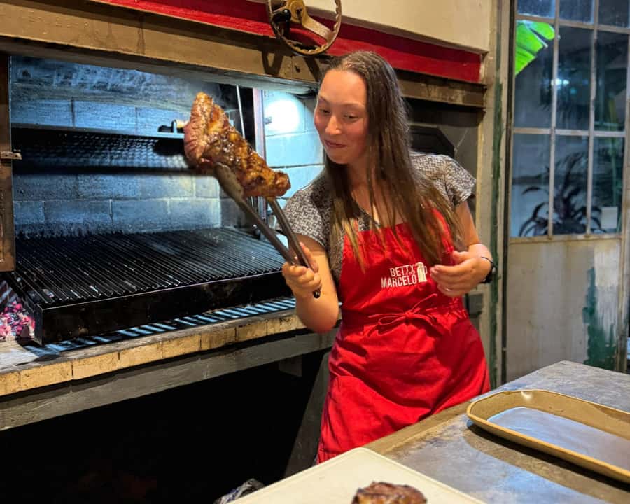 Buenos Aires: Join a Local Family for an Argentine Barbecue - The 8-course menu, grilled to order, and what to expect