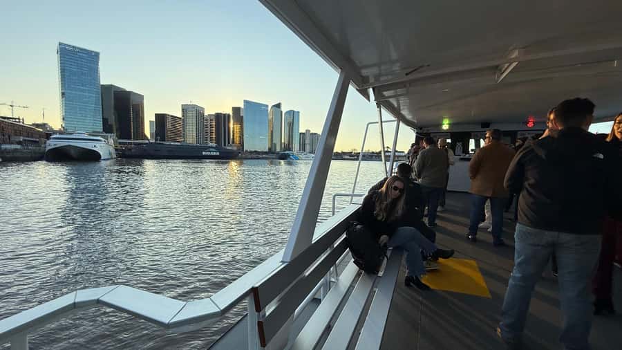 Buenos Aires: Puerto Madero Sunset Cruise with Open Bar - It feels different because you’re watching a working port