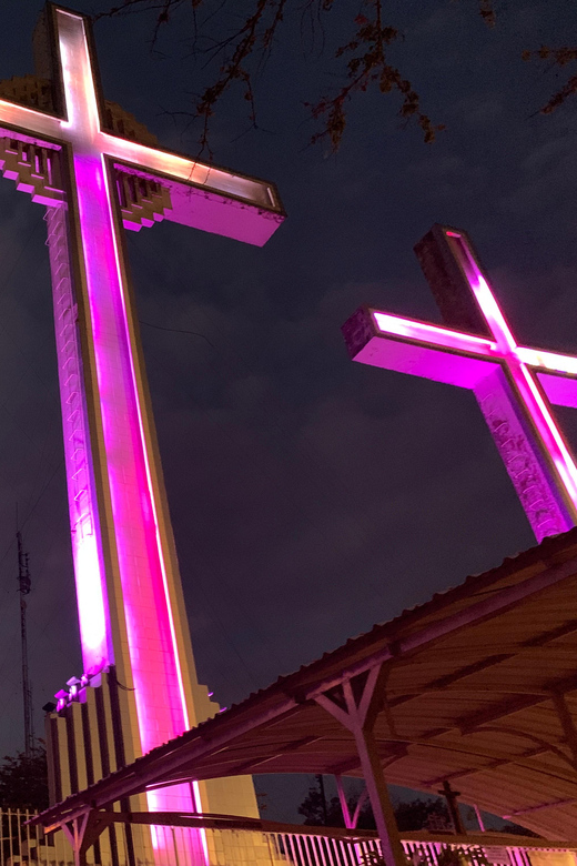 Cali: TRES CRUCES - Cali's most popular hike and monument - Three Crosses Monument: the close-up payoff