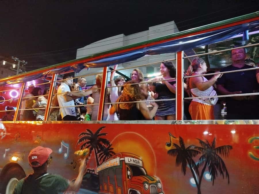 Cartagena: Party on a typical bus crossing the city - Key things to know before you go