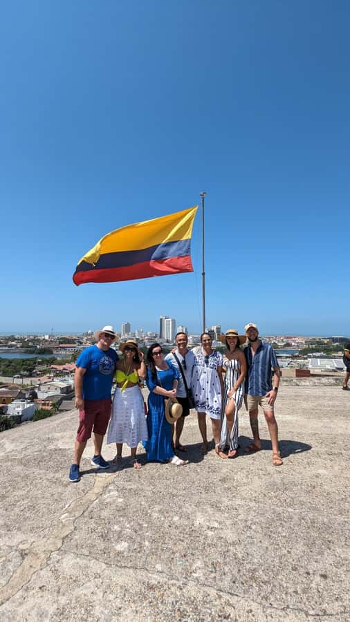 Cartagena: Private City Tour in an Air-Conditioned Vehicle - San Diego Quarter and the Clock Tower Finish: Churches, Convents, and a Bullring Twist