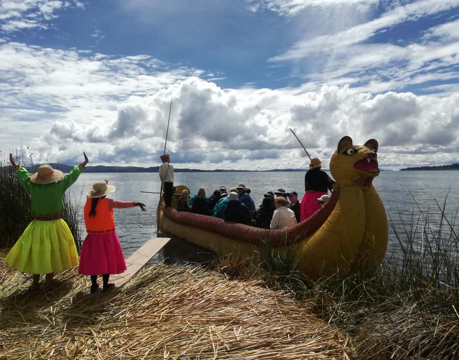 Floating Islands of the Uros - Aymara Language and Greeting Moments That Make the Tour Human
