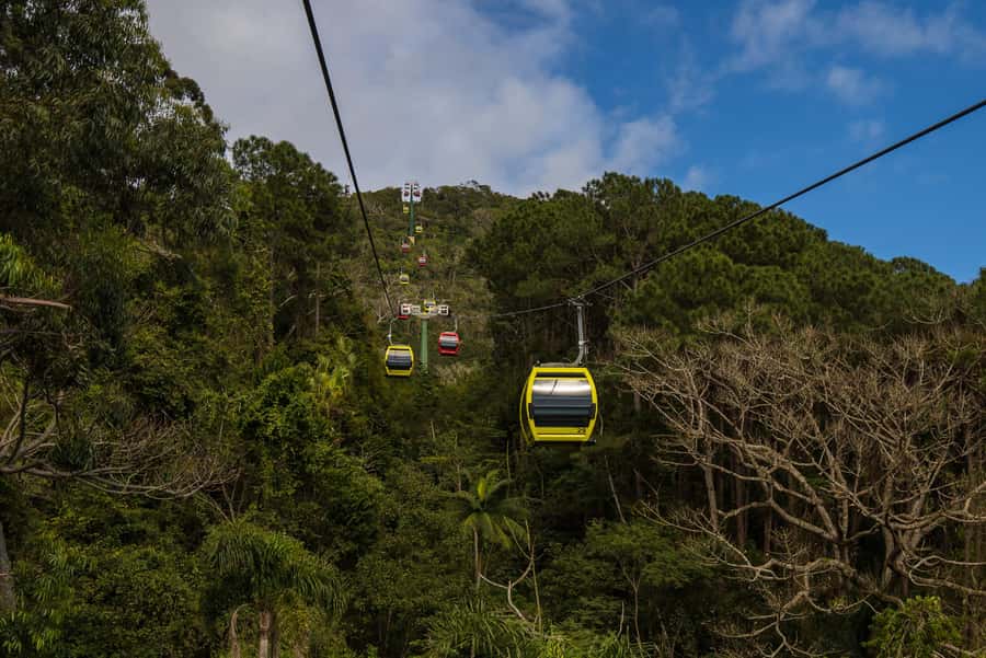 Florianópolis: Camboriu & Unipraias Park with Cable Car Ride - Laranjeiras Beach: zipline, guided time, and a calmer family-style shore