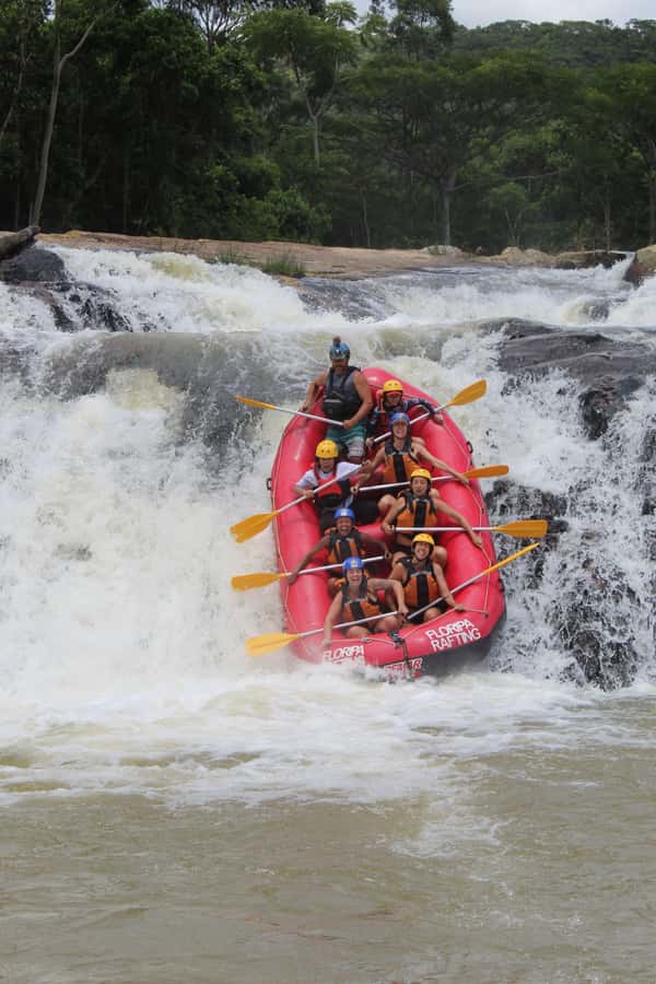 Florianópolis: RAFTING AVENTURA - Breaks That Make It More Than Rapids: Fruit, Rock Jumps, and a Natural Water Stop