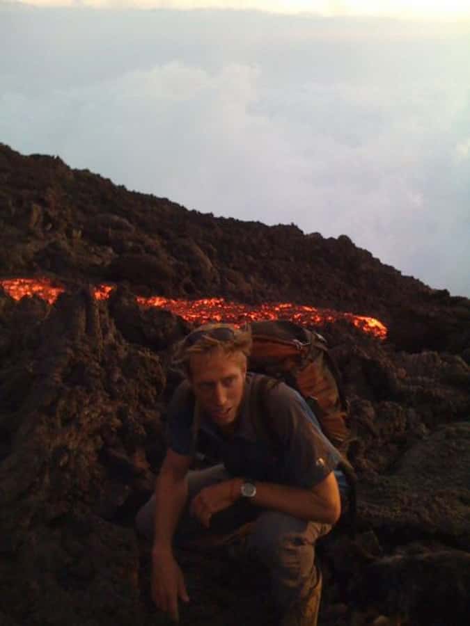 From Antigua: Pacaya Volcano Day Hike - Picnic time below the smoking cone: what you see while you eat