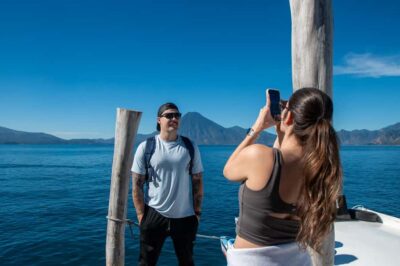 FROM ANTIGUA, ROUND TRIP: EXPLORING THE VILLAGES OF LAKE ATITLÁN. - The Private Boat Day: Lake Atitlán’s big moment