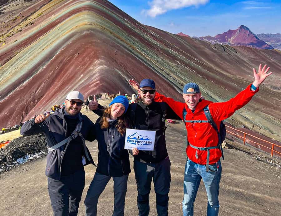 From Cusco: Full Day Rainbow Mountain + Red Valley | PRIVATE - Optional Red Valley: smaller effort, different textures