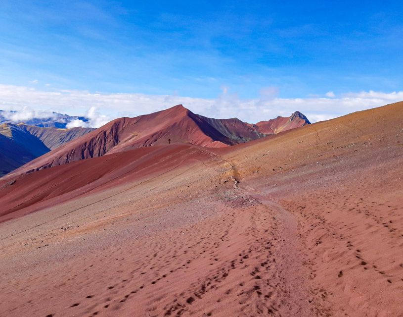 From Cusco: Full Day Rainbow Mountain + Red Valley | PRIVATE - Downhill back to the car, then Cusipata lunch