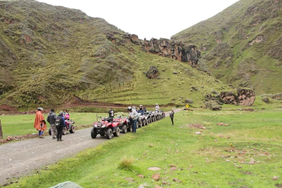 From Cusco: Mountain of colors and red valley on ATVs - Lunch back in Cusipata: where the day shifts from effort to recovery