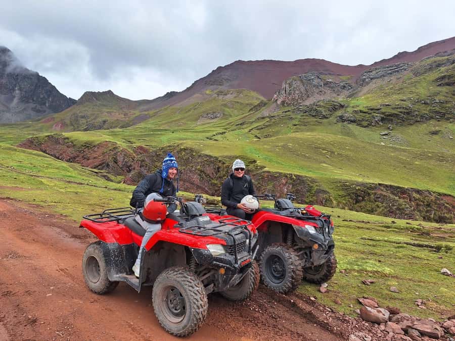From Cusco: Mountain of colors and red valley on ATVs - Price and value: $68 plus the extras to budget for
