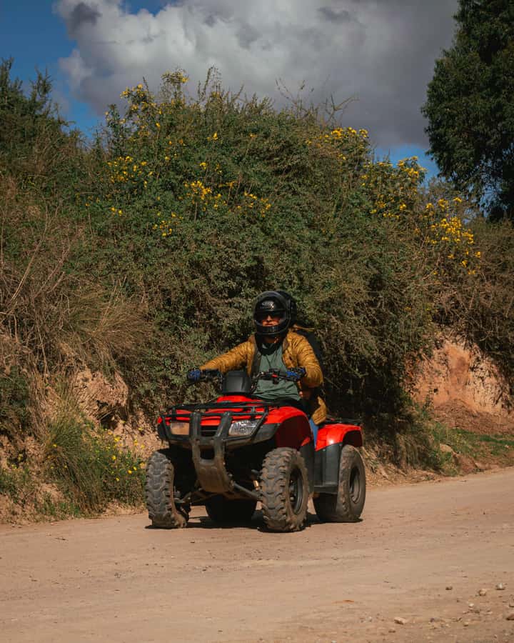 From Cusco: Quad bike tour Moray and Salt Mines - Cusco pickup, transport, and the ATV safety lesson that matters