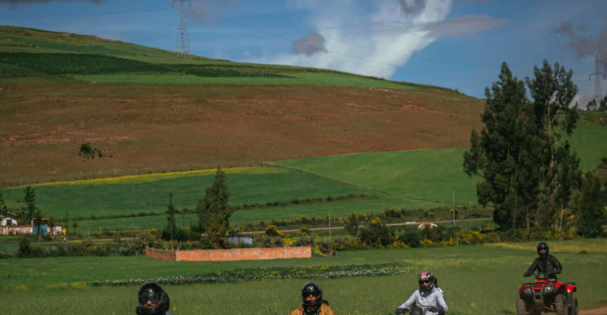 From Cusco: Quad bike tour Moray and Salt Mines - The ATV ride between Moray and the salt mines: pace, dust, and fun control
