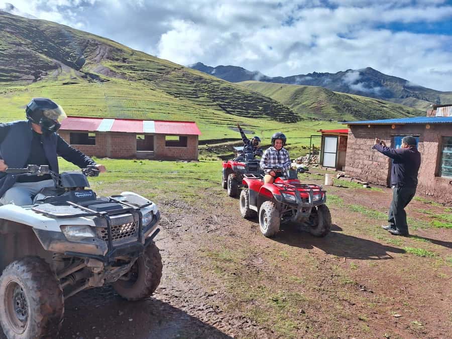 From cusco: Rainbow Mountain ATV Tour with meals - Lunch in Cusipata and the smooth return to Cusco