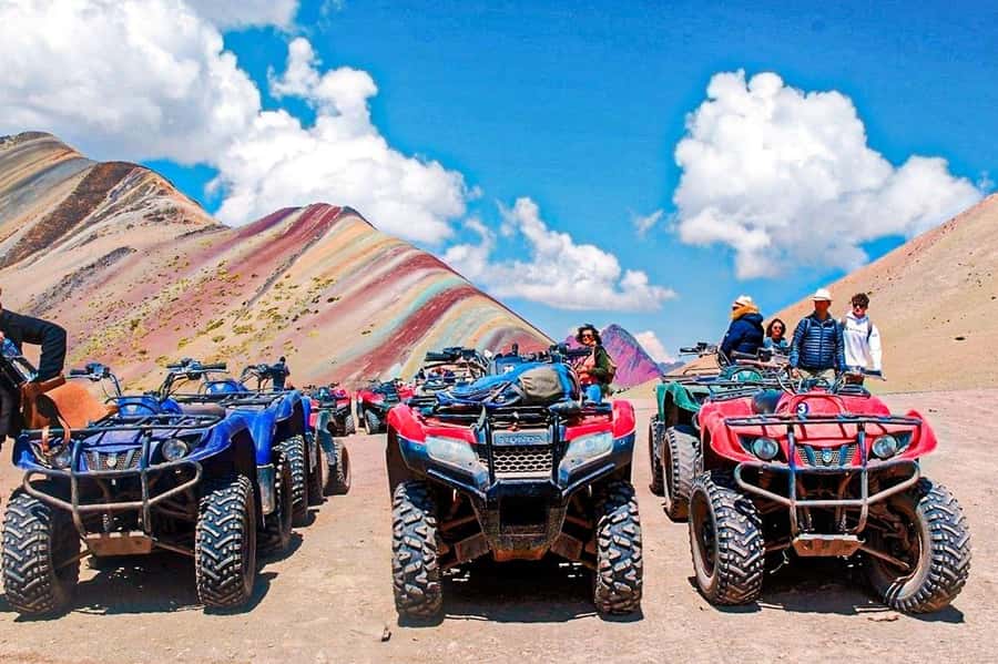From Cusco: Rainbow Mountain in ATV Quad Bikes + meals - Cusipata and breakfast: fueling up before the altitude hits
