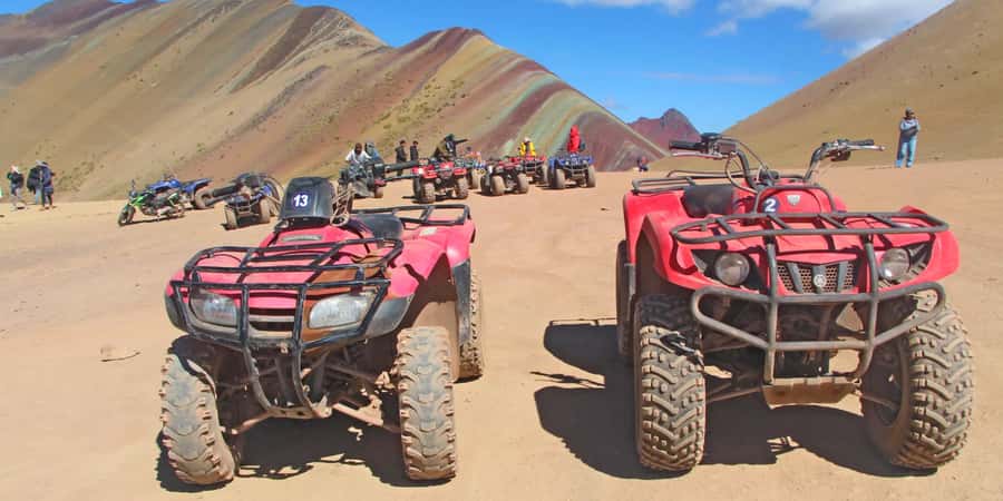 From Cusco: Rainbow Mountain in ATV Quad Bikes + meals - Guide, language mix, and how to make the day feel smooth