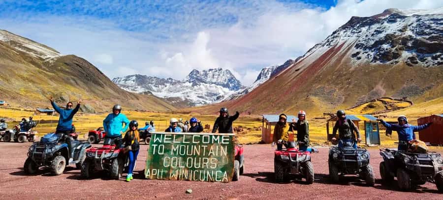 From Cusco: Rainbow Mountain in ATV Quad Bikes + meals - Safety on the road: oxygen is included, but you’re still on Andes routes