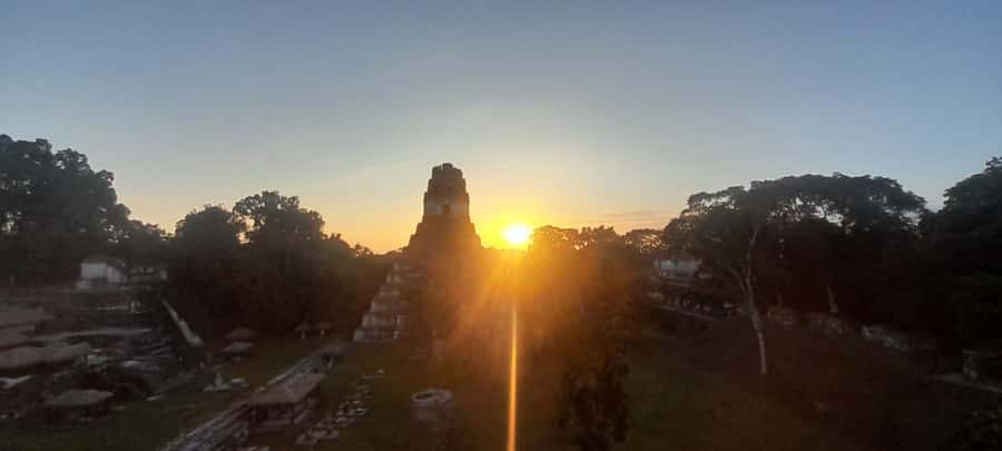 From Flores: Tikal Sunset Tour - Inside the Park: Visitor Center break, restrooms, and the bracelet checkpoint