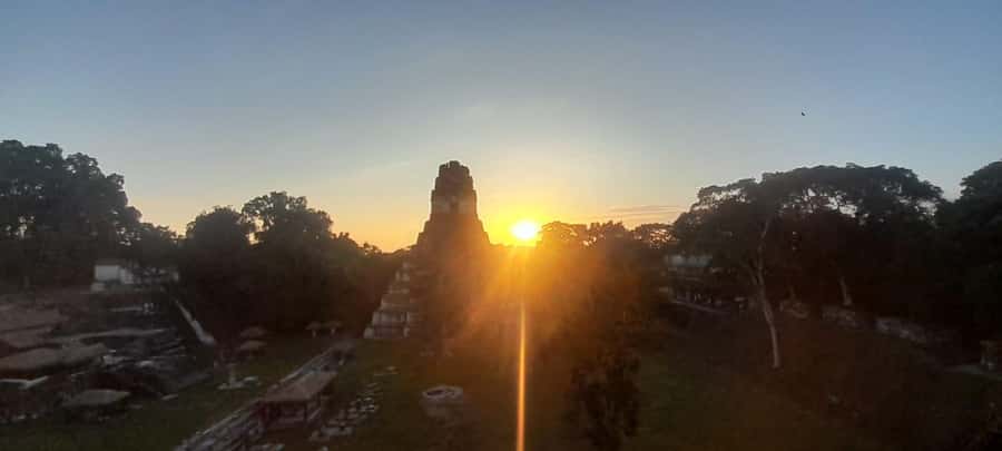 From Flores: Tikal Sunset Tour - What the included air-conditioned van really buys you