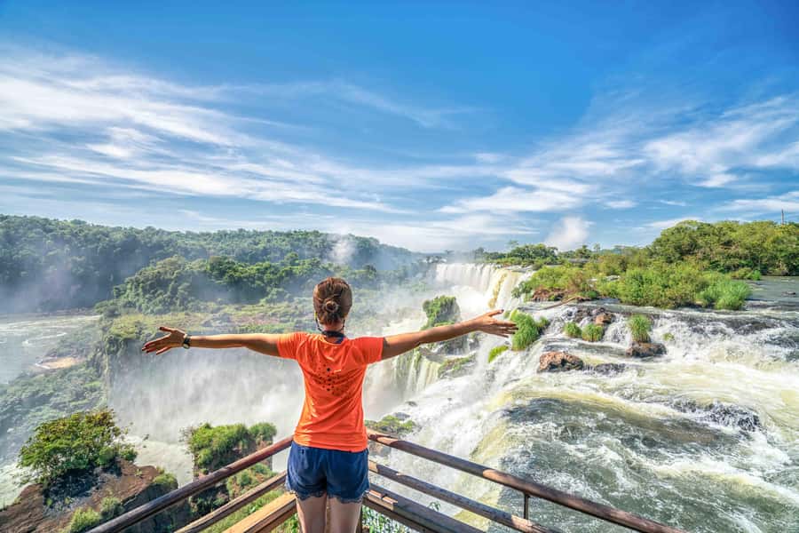 From Foz do Iguaçu: Brazilian Side of the Falls with Ticket - Panoramic Elevator + Devil’s Throat: The Moment You’re Paying For
