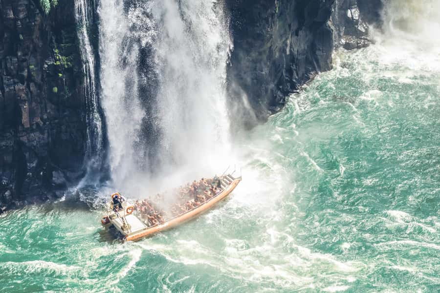 From Foz do Iguazu: Brazil Iguazu Falls & Macuco Safari Boat - Iguazu Falls Brazil Guided Time and the Devil’s Throat Deck
