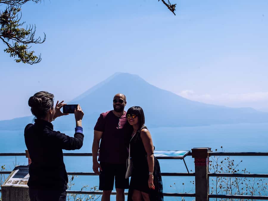 From Guatemala City: Chichicastenango and Lake Atitlan - Panajachel and Lake Atitlán: the view people plan Guatemala for
