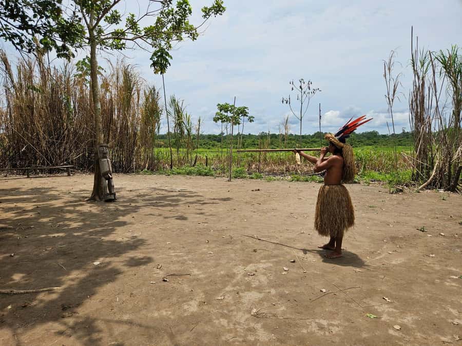 From Iquitos: Full day tour in the Peruvian jungle - Yagua Native Community: Clothing, Crafts, and Daily Life