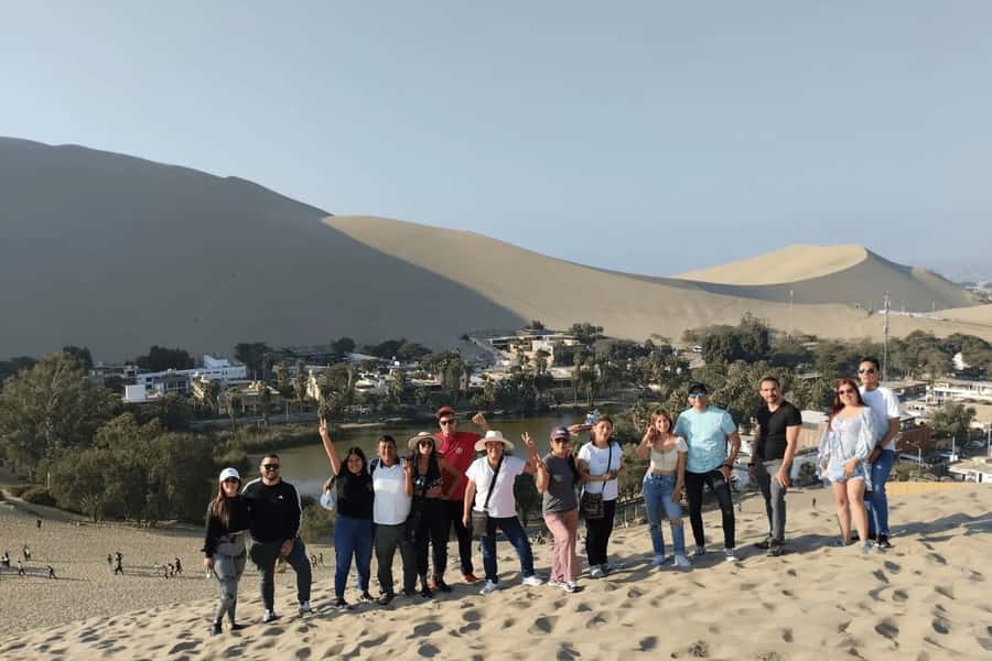From Lima: Day trip to Paracas, Ica and Oasis Huacachina - Ballestas Islands by Boat: Penguins, Sea Lions, and El Candelabro