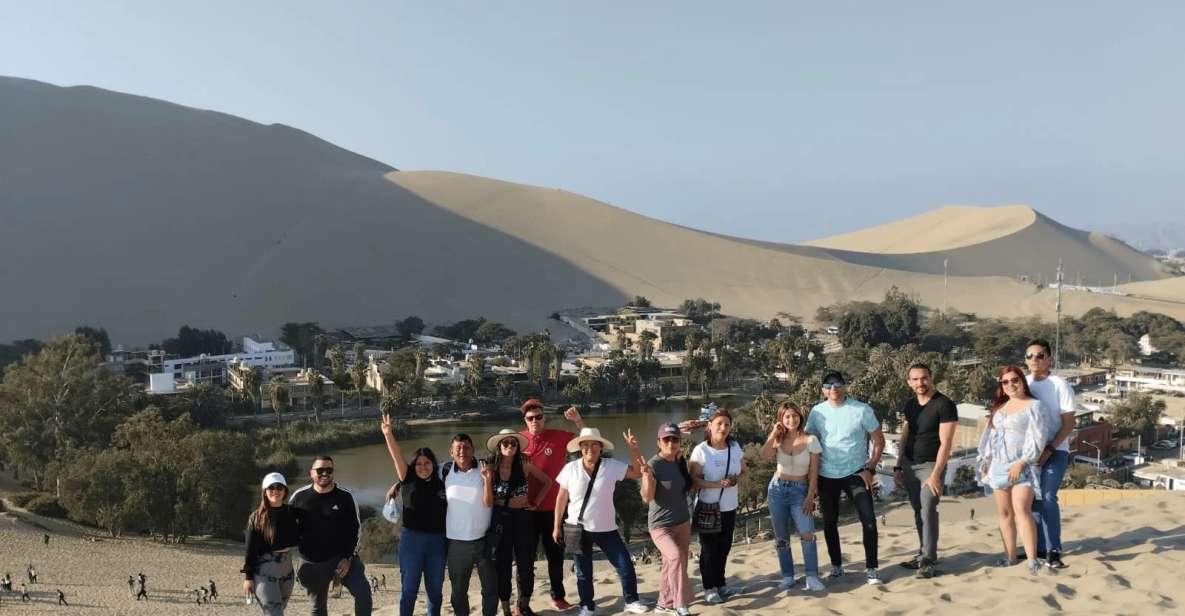 From Lima: Day Trip to Paracas, Ica & Oasis Huacachina - Sandboarding + oasis time: balance thrills with common sense