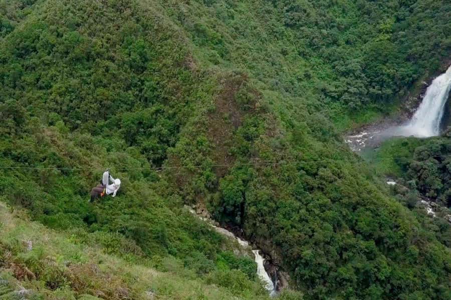 From Medellin: Epic Zipline and Giant Waterfall - Medellín’s zipline-and-waterfall day in La Ceja