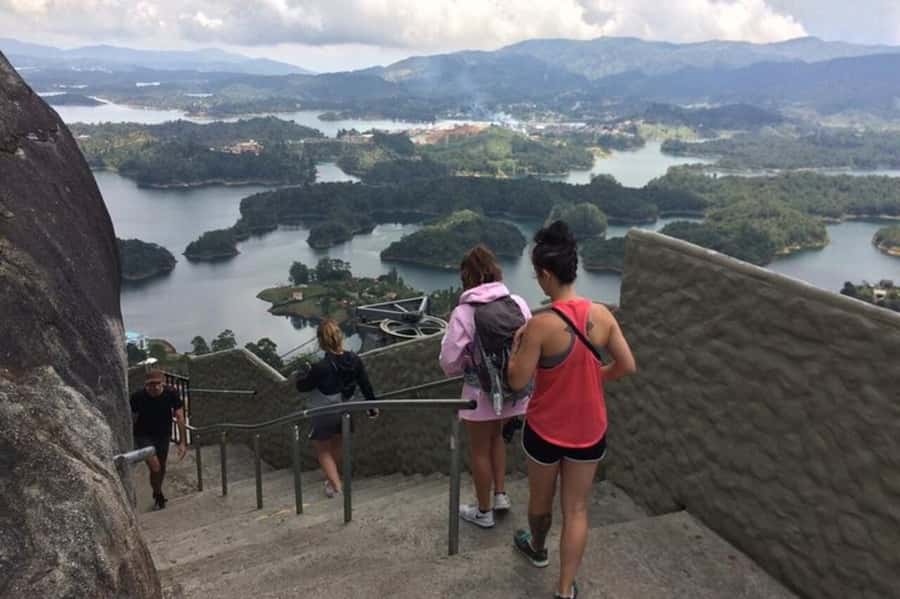 From Medellin: Private Guatape Car Tour with Coffee Tour - Guatapé walking time: cathedral details, the zócalos, and the little streets
