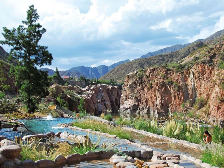 From Mendoza: Premium Spa Day at the Cacheuta Hot Springs - Sauna in a natural grotto: heat, mineral mud, and showers