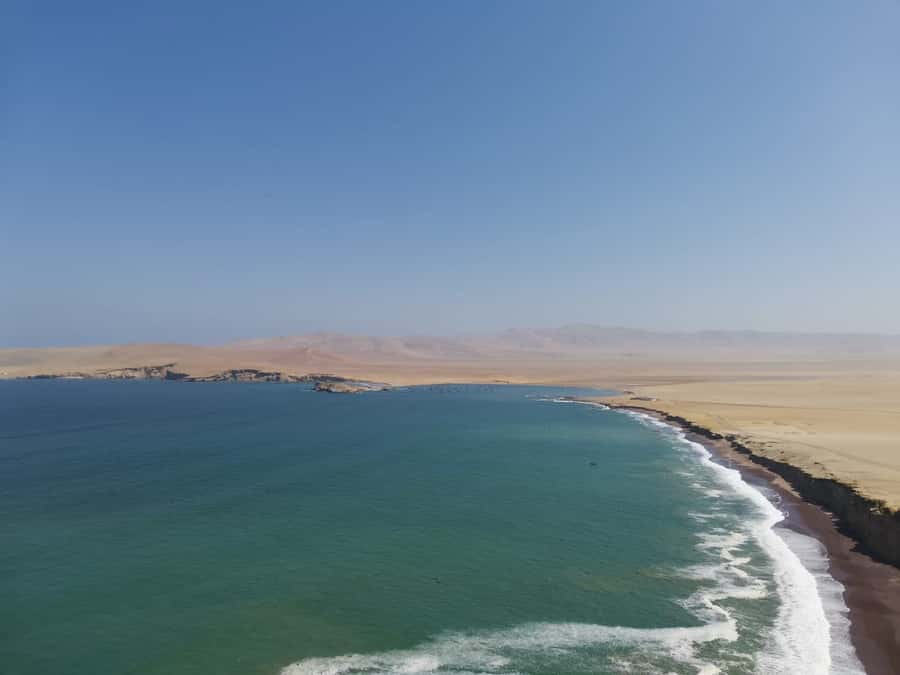 From Paracas: Ballestas Island Cruise & Paracas Reserve Tour - Playa Roja and Lagunillas Beach time: maroon sand, lunch stops, photos