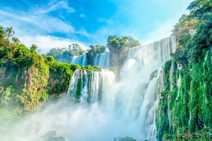 From Puerto Iguazu: Argentinian Iguazu Falls with Ticket - Upper and Lower Circuits: two circuits, twice the angles
