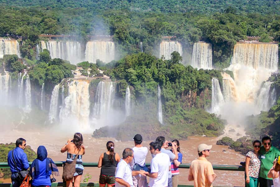 From Puerto Iguazu: Argentinian Iguazu Falls with Ticket - Getting back to Puerto Iguazú: the day stays contained