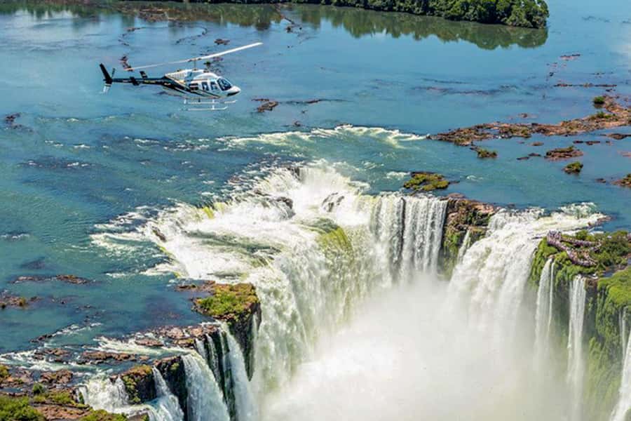 From Puerto Iguazu: Brazilian Side of the Falls with Ticket - Devil’s Throat viewpoint: elevator versus stairs