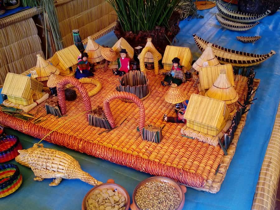 From Puno: Floating Islands of the Uros Half-Day Tour - Shopping and craft sales: friendly, but go in with eyes open