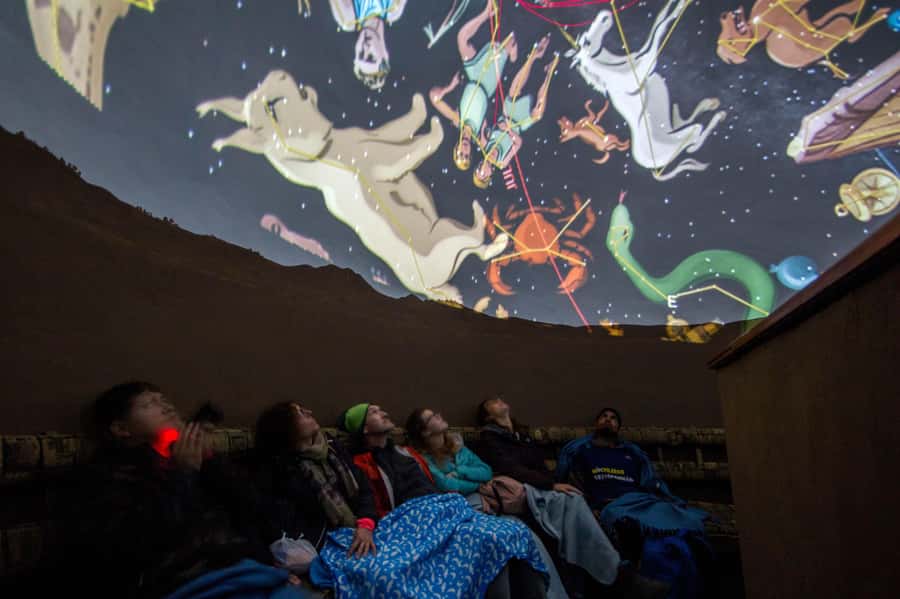 Planetarium Cusco OFFICIAL SITE: Andean Astronomy experience - The planetarium dome show: the southern sky in one guided session