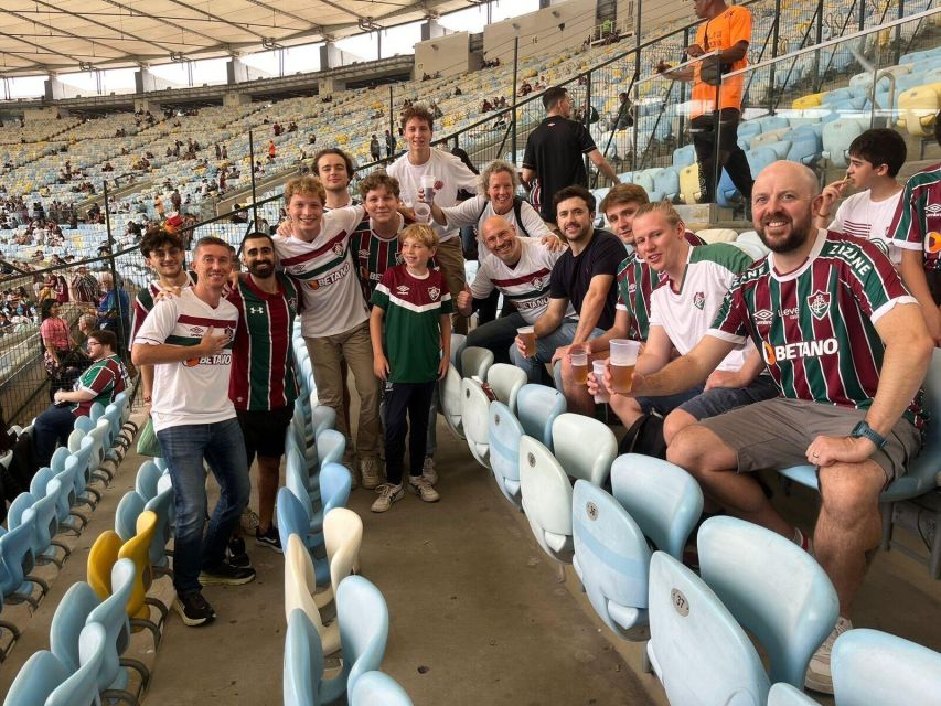 Rio: Fluminense Match at Maracanã with Guide and Ticket - Matchday crowd reality: staying together and staying safe