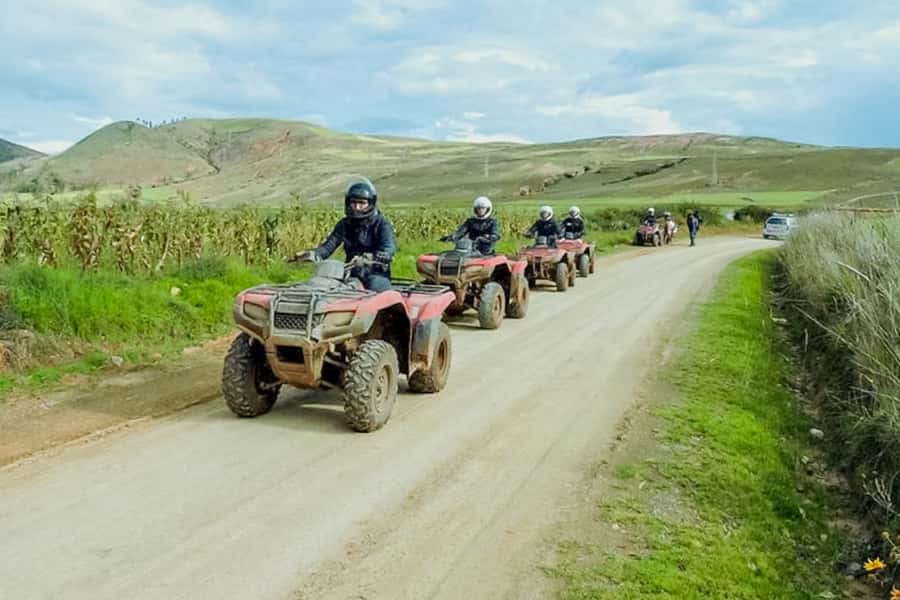 Sacred Valley: Huaypoo Lagoon and Maras by Quad Bike - ATV - Huaypo Lagoon: imposing views, but expect a quick stop