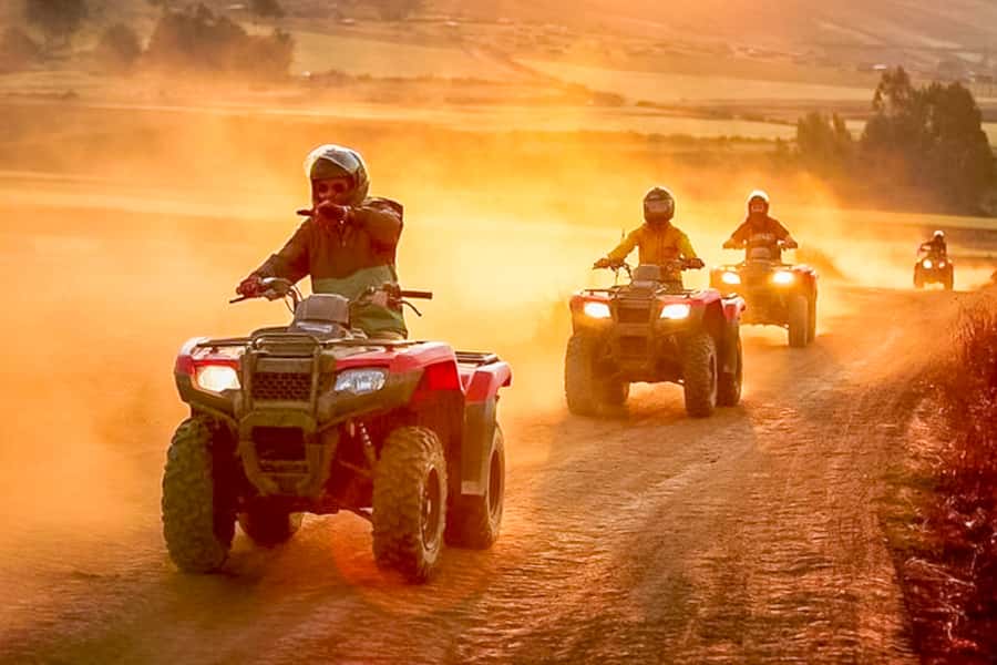 Sacred Valley: Huaypoo Lagoon and Maras by Quad Bike - ATV - Cruz Pata community + a real 15-minute ATV training before you go off-road