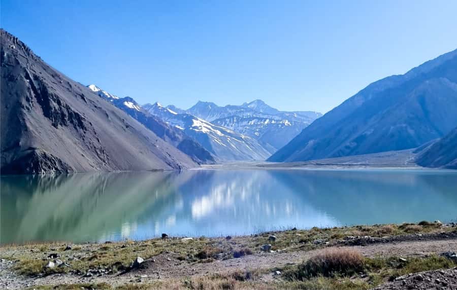 Santiago: Cajon del Maipo & Embalse El Yeso Trip with Picnic - Embalse El Yeso Dam: when the scale finally hits